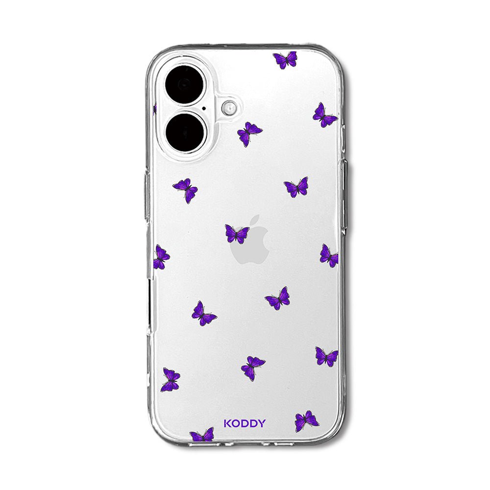 Mini Purple Butterflies Phone Case - KODDY aesthetic iphone case UK
