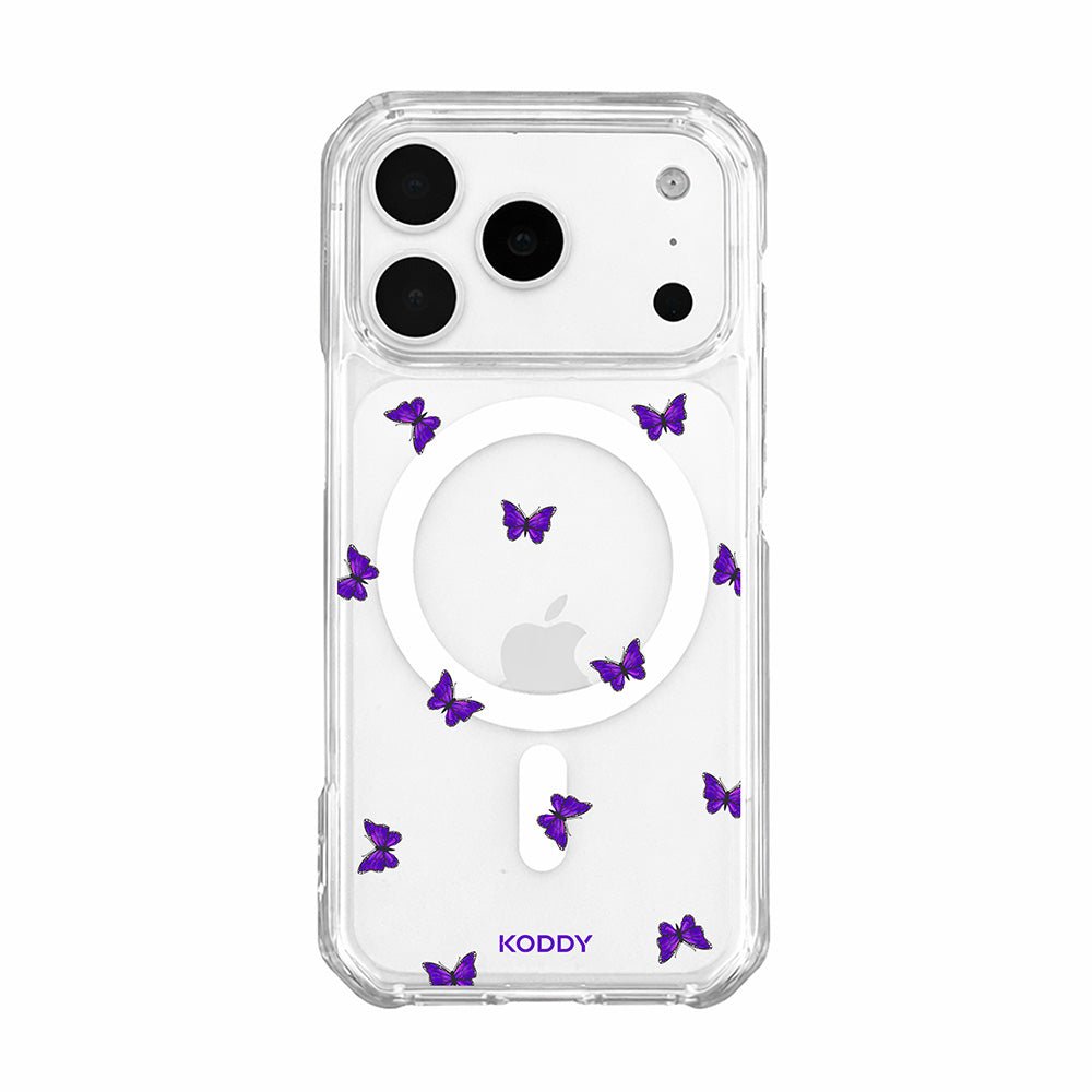 Mini Purple Butterflies Phone Case - KODDY aesthetic iphone case UK