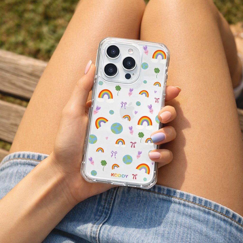 Mini Rainbow Pride Wins Phone Case - KODDY aesthetic iphone case UK