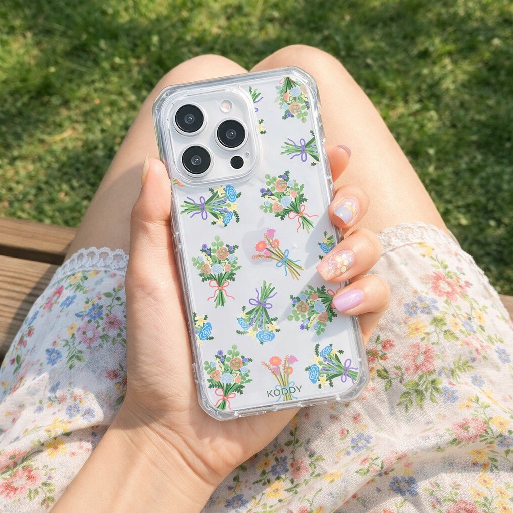Mixed Bouquet Phone Case-KODDY aesthetic iphone case UK