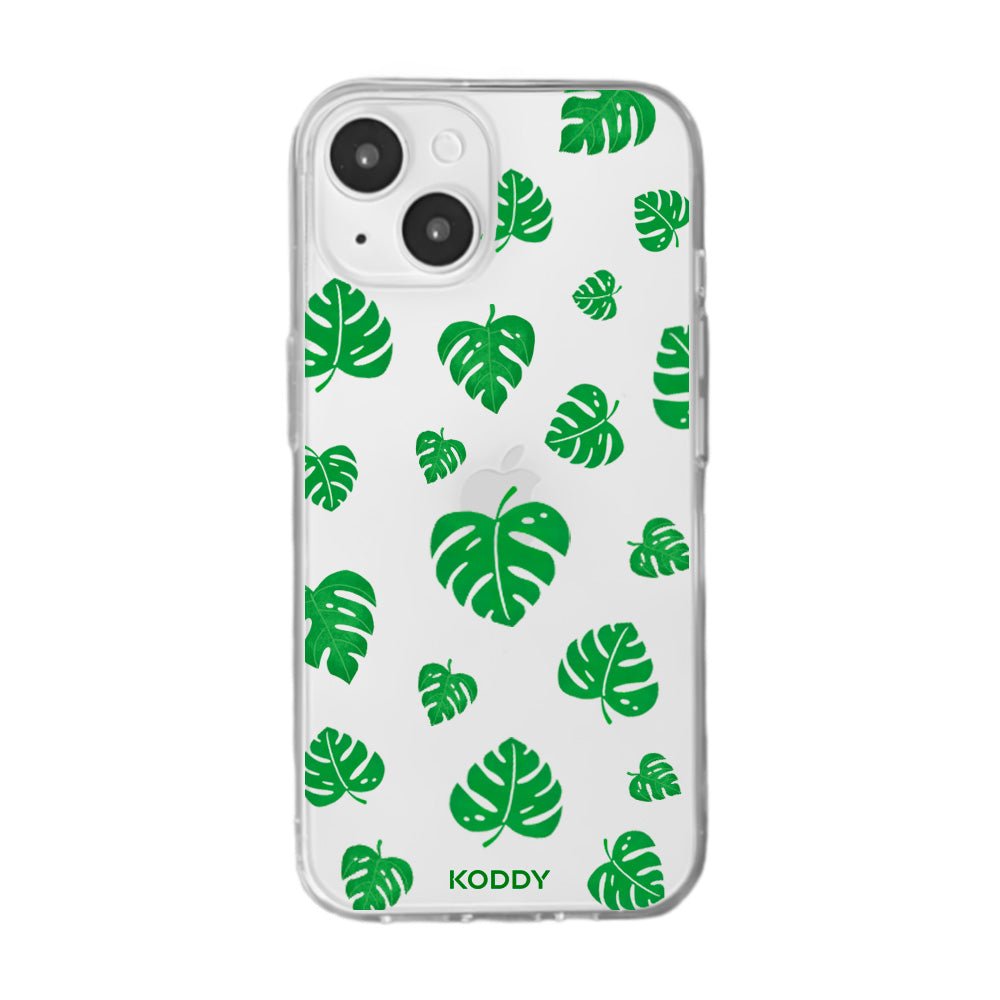 Monstera Leaves Phone Case-KODDY aesthetic iphone case UK