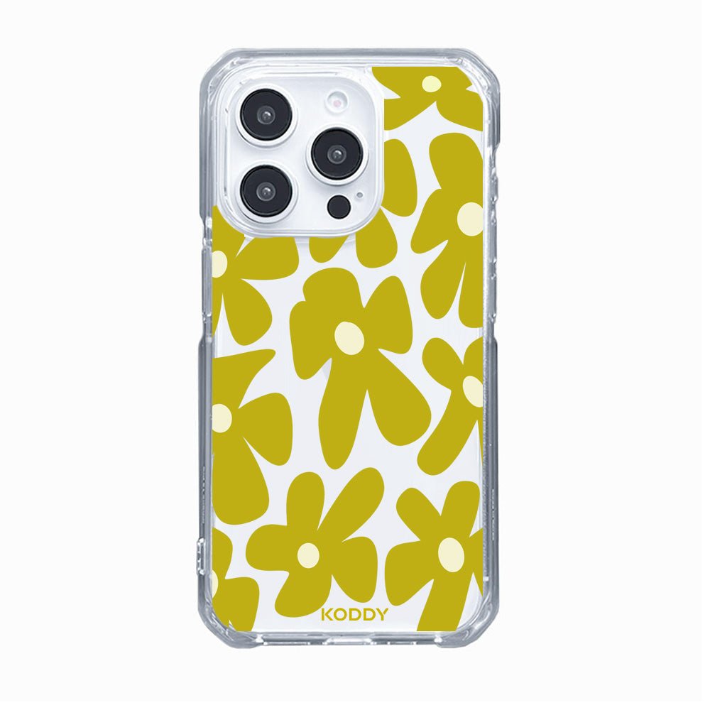 Mustard Flowers Aesthetic Phone Case-KODDY