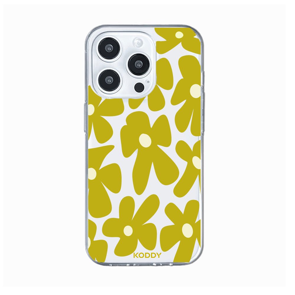 Mustard Flowers Aesthetic Phone Case-KODDY