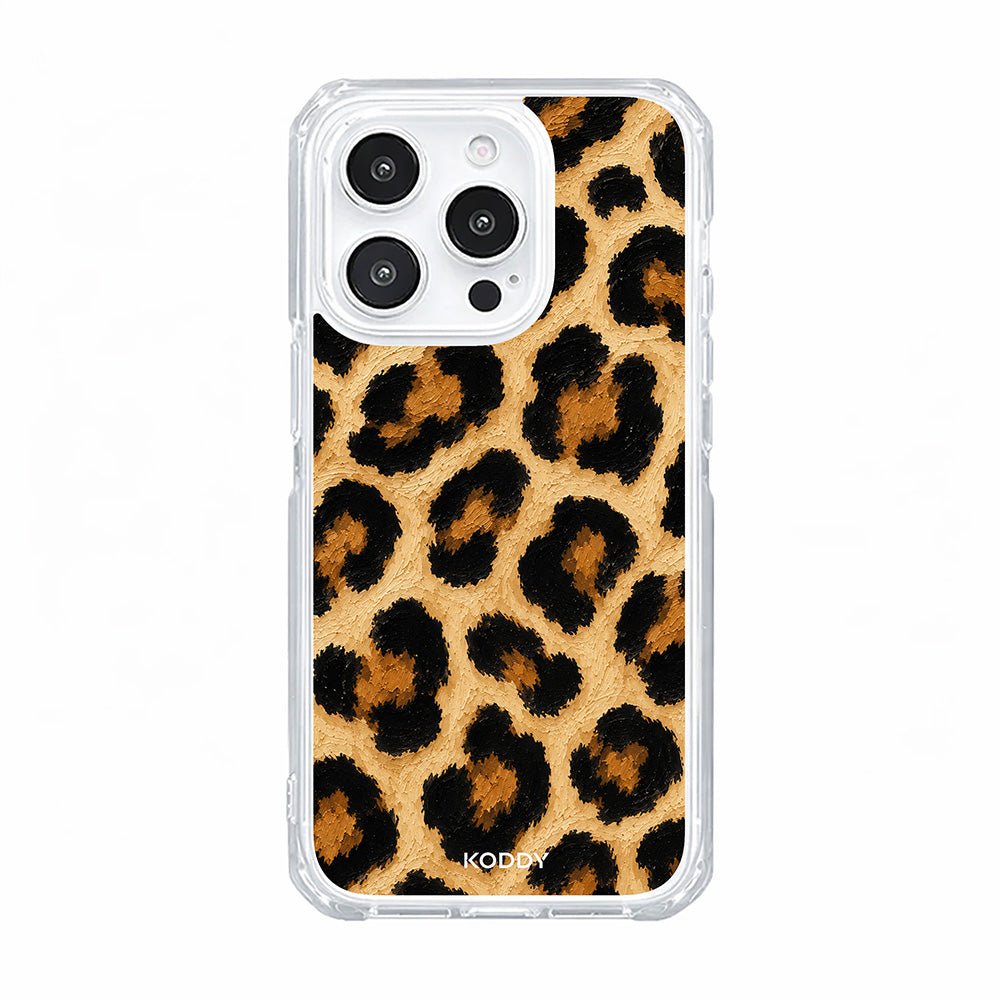 Oil Painting Leopard Print Phone Case