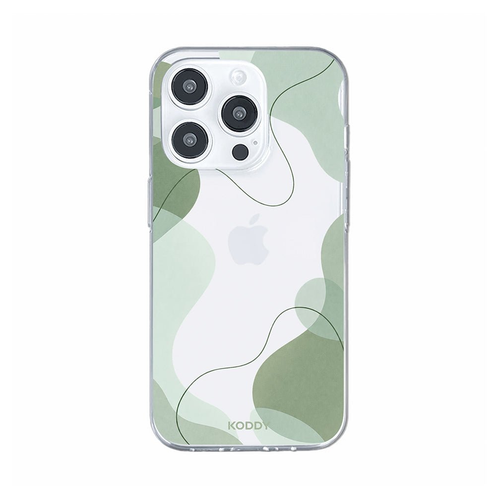 Sage Green Abstract Aesthetic Phone Case