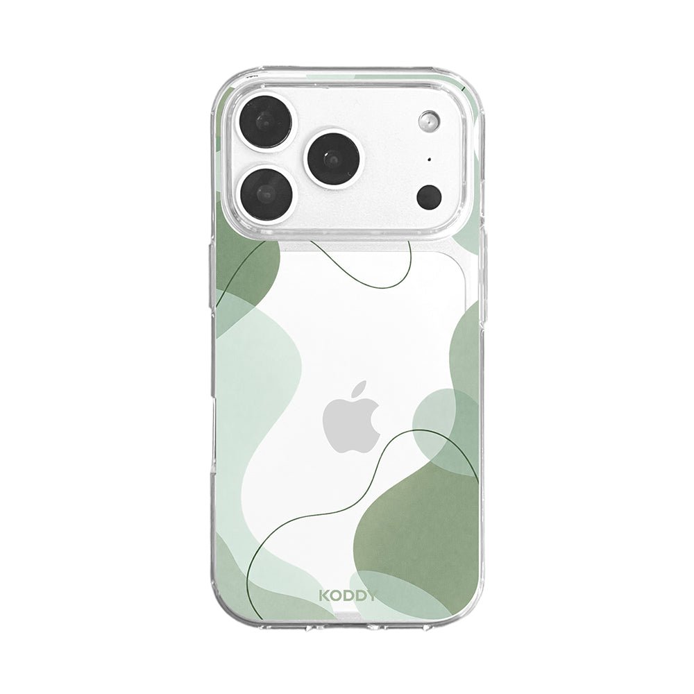 Sage Green Abstract Aesthetic Phone Case