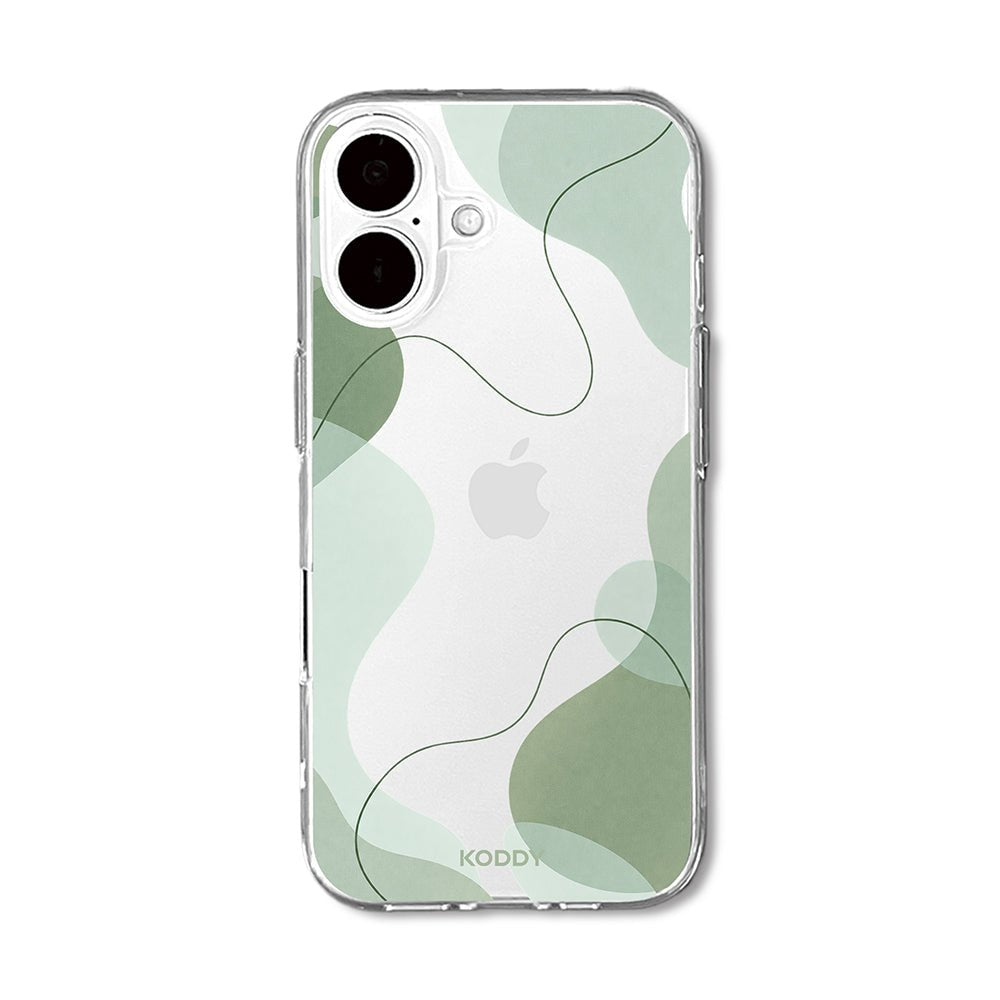 Sage Green Abstract Aesthetic Phone Case