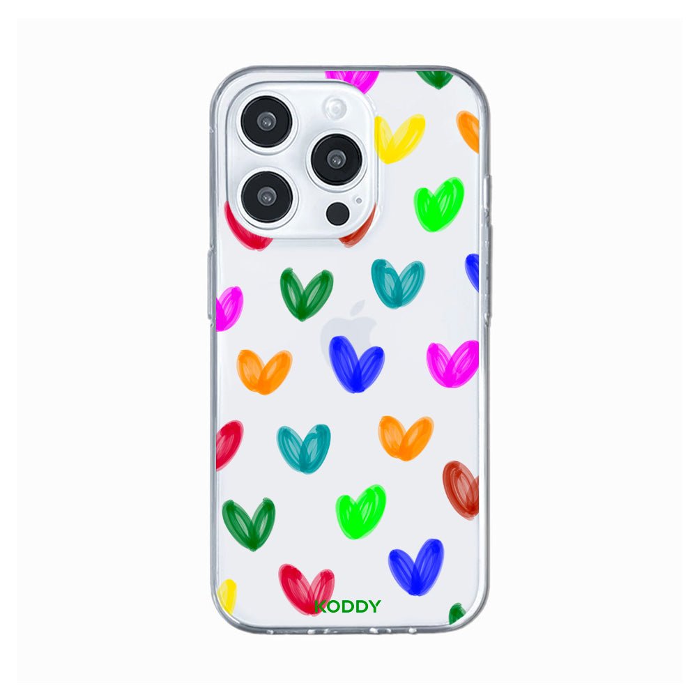 Painted with Heart Phone Case - KODDY