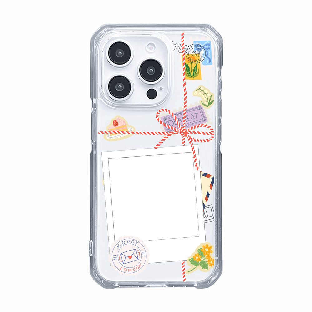 Personalised instant Photo and Stamp Sticker Phone Case - KODDY