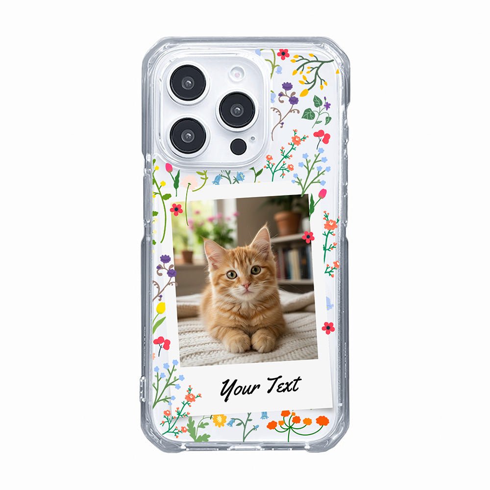 Personalised Wildflower Instant Photo Phone case
