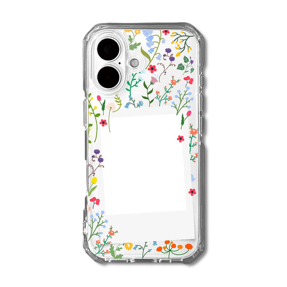 Personalised Wildflower Instant Photo Phone case