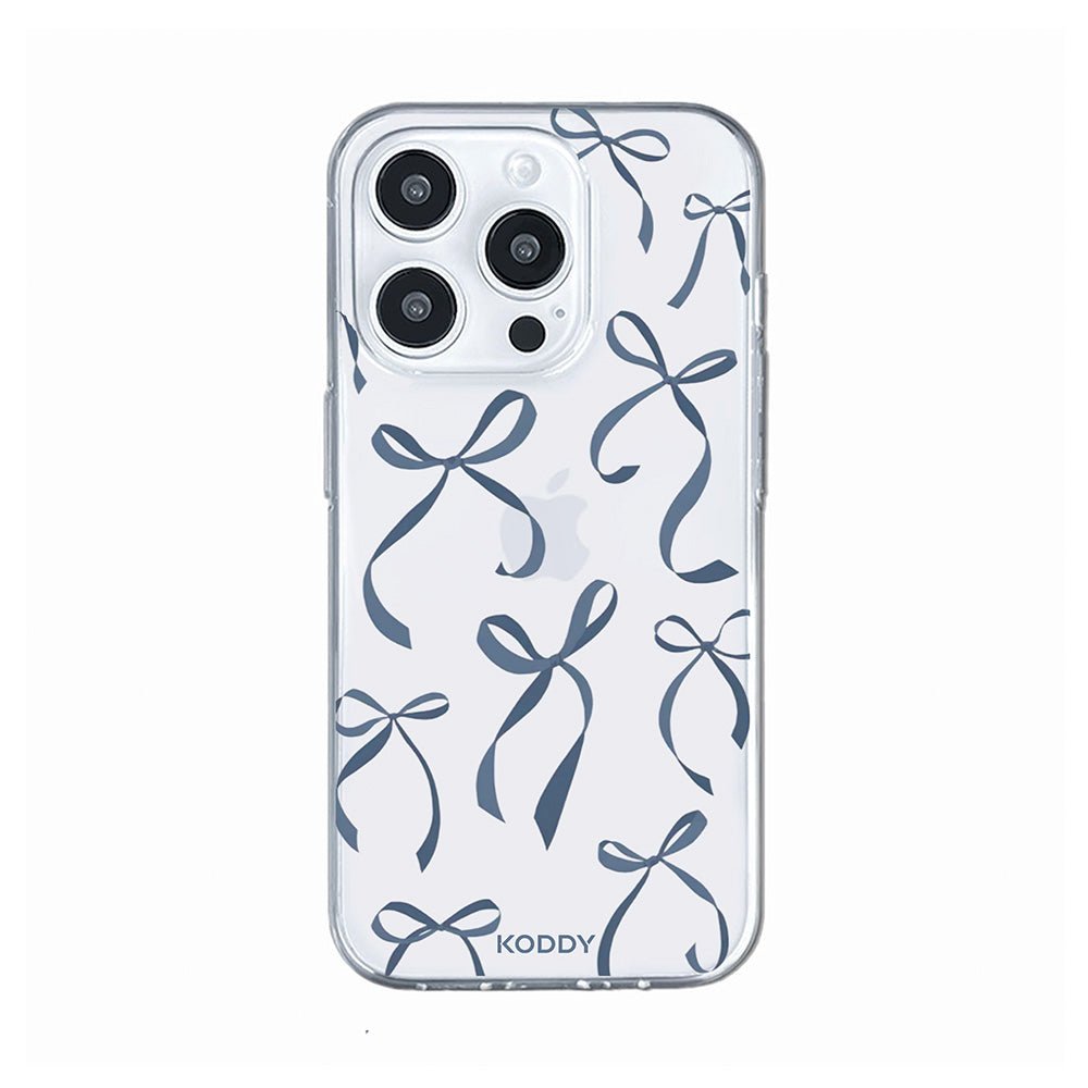 Petite Navy Bows Phone Case - KODDY