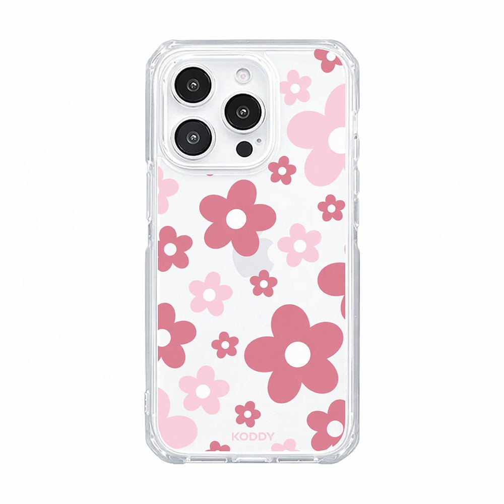 Pink Daisy Aesthetic Floral Phone Case-KODDY aesthetic iphone case UK