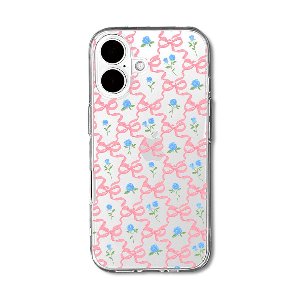 Pink Ribbon and Rose Phone Case - KODDY