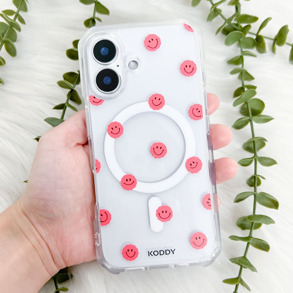 Pink Smiles Phone Case - KODDY