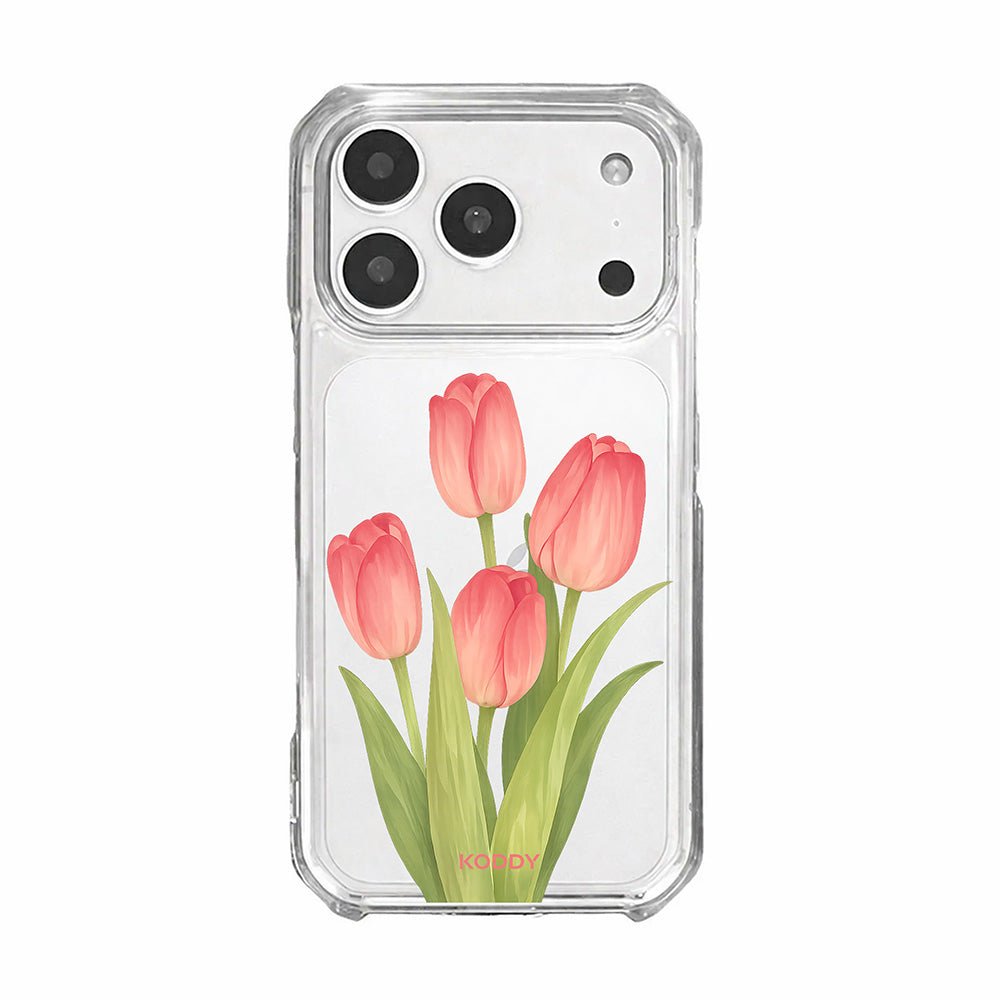 Pink Tulip Flower Phone Case