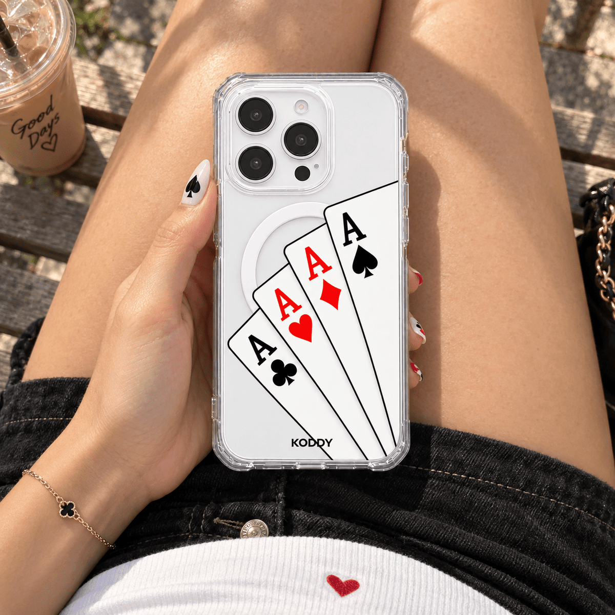 Playing Cards Poker Aces Aesthetic Phone Case-KODDY aesthetic iphone case UK