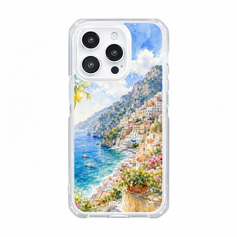Positano Amalfi Sunray Watercolor Phone Case