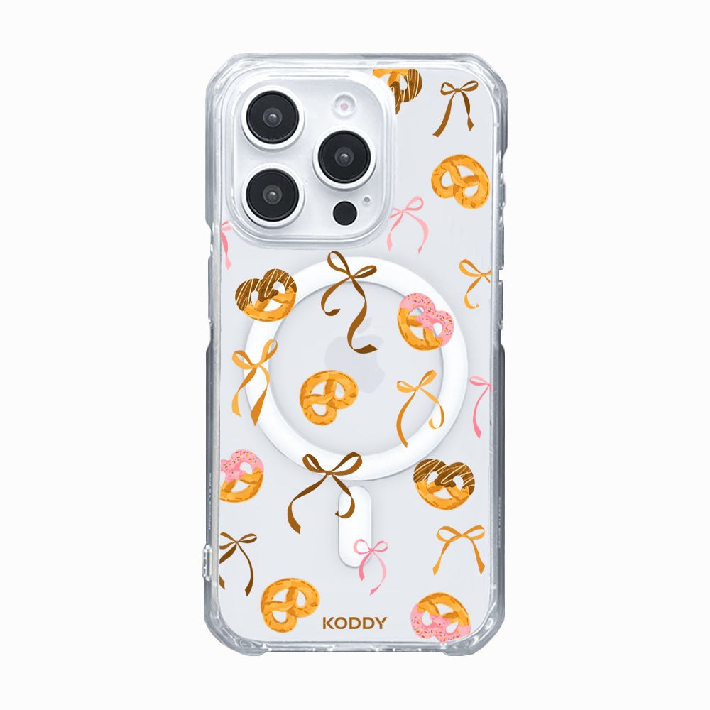 Pretzels with Bows Phone Case-KODDY aesthetic iphone case UK