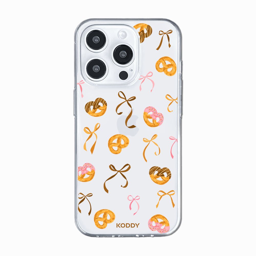 Pretzels with Bows Phone Case-KODDY aesthetic iphone case UK
