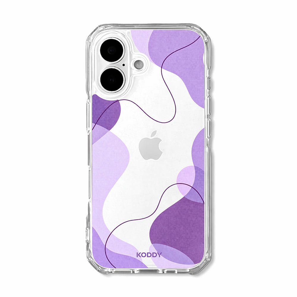 Purple Abstract Aesthetic Phone Case