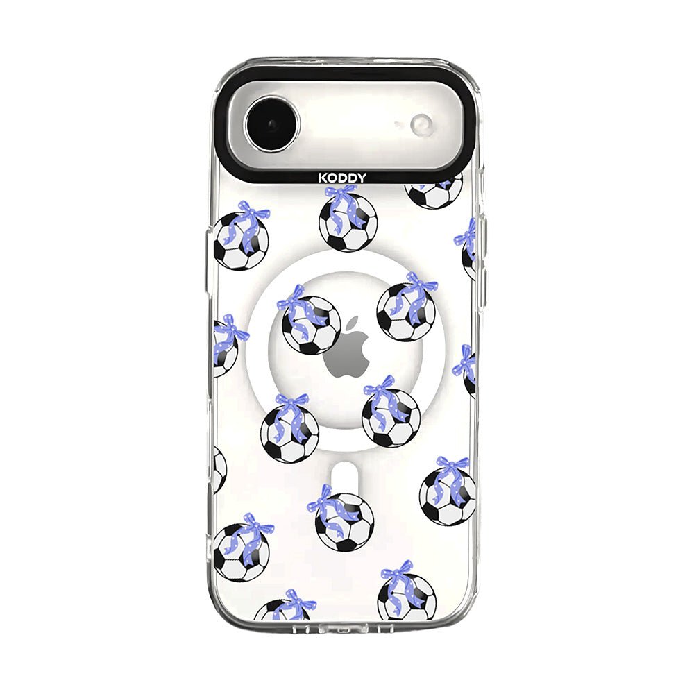 Purple Ribbon Football Gifts iPhone Case - KODDY