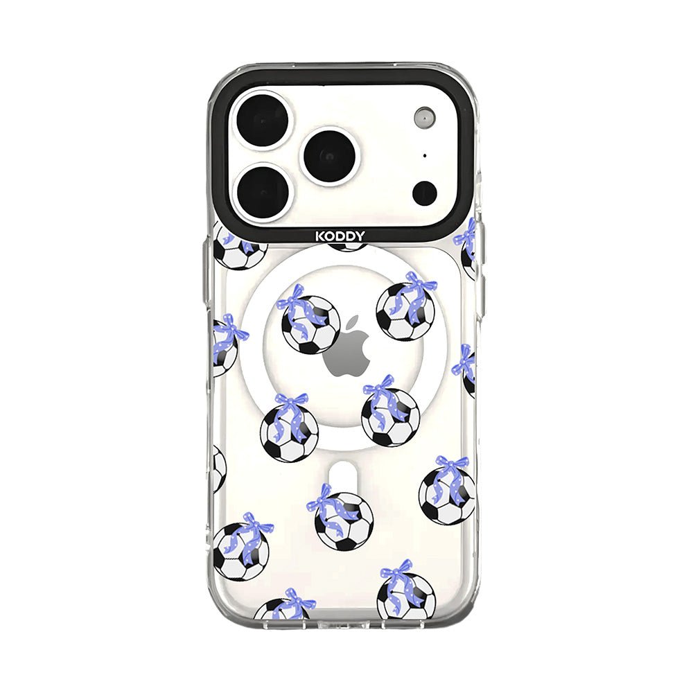 Purple Ribbon Football Gifts iPhone Case - KODDY