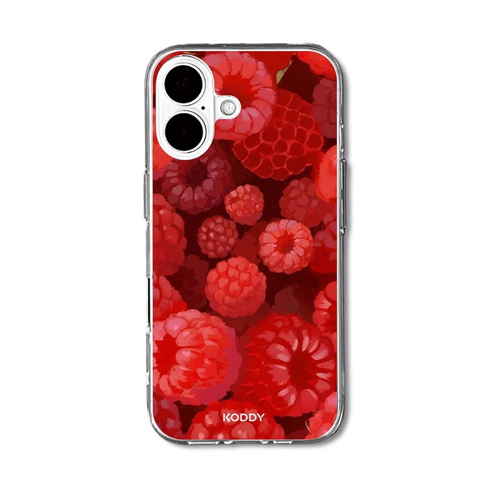 Raspberry Red Berry Fruit Aesthetic Phone Case-KODDY aesthetic iphone case UK