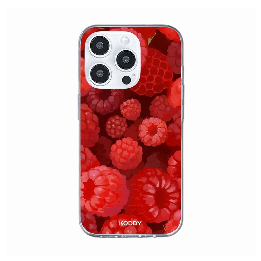 Raspberry Red Berry Fruit Aesthetic Phone Case-KODDY aesthetic iphone case UK