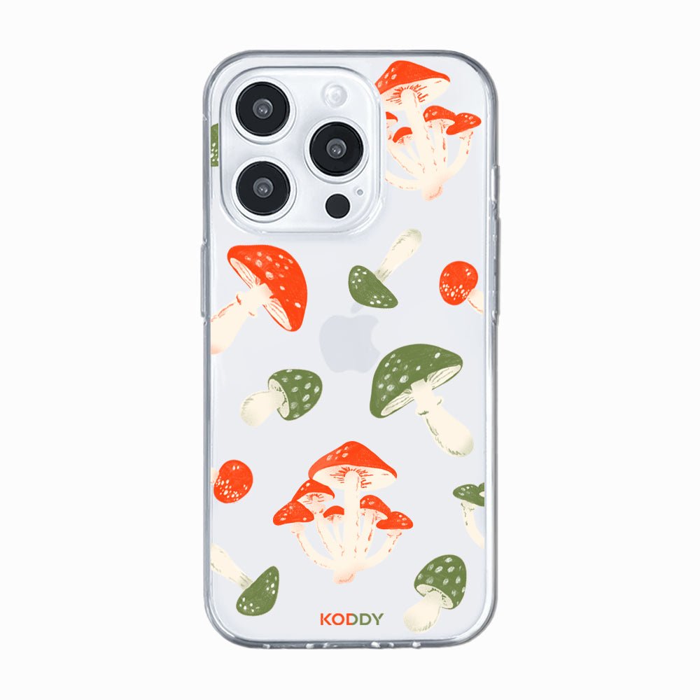 Red & Green Mushrooms Phone Case