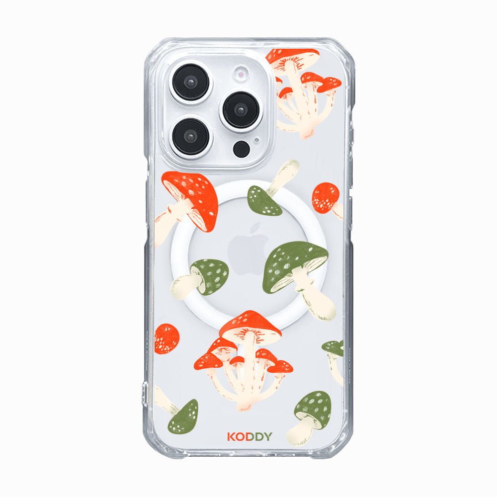 Red & Green Mushrooms Phone Case