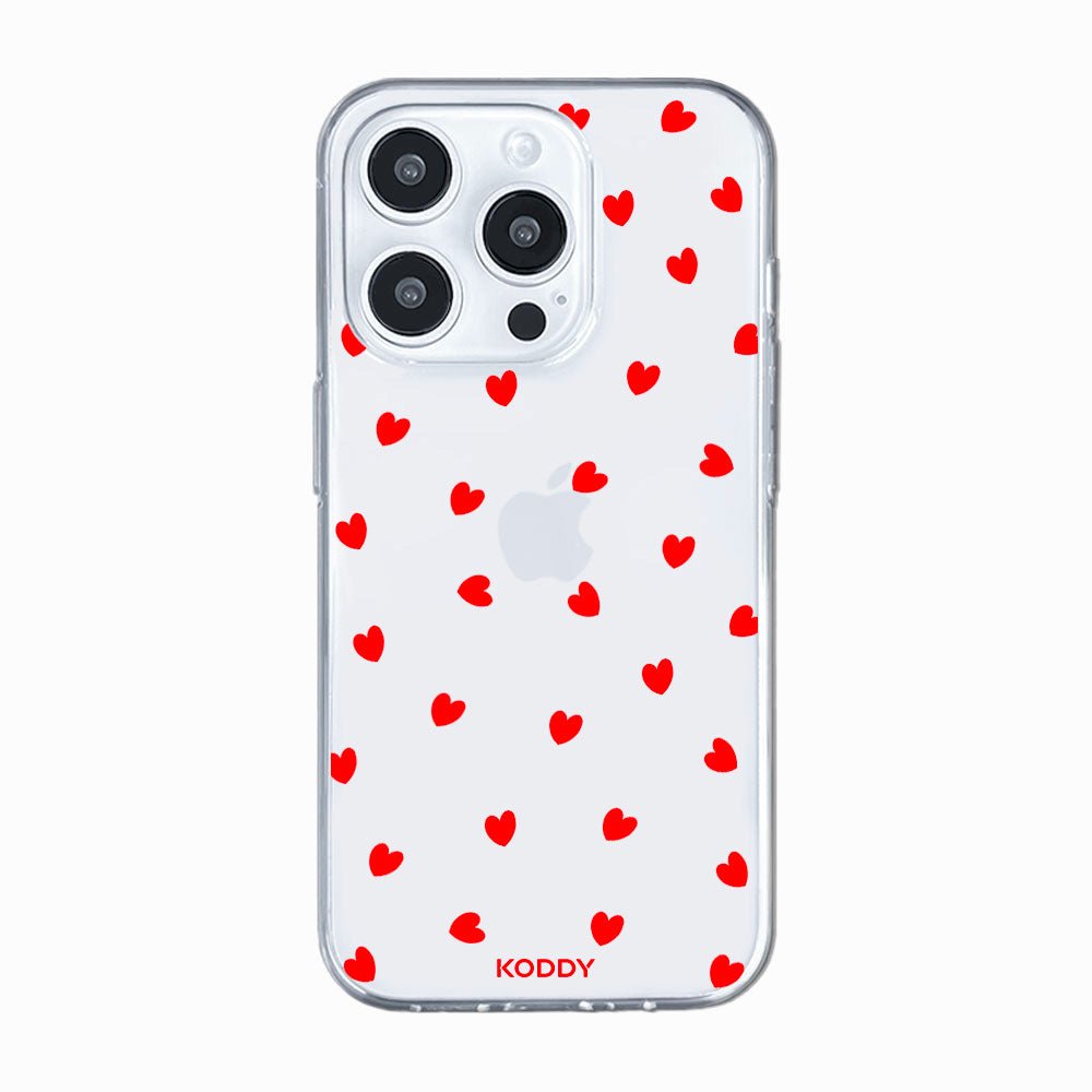 Red Hearts Phone Case - KODDY