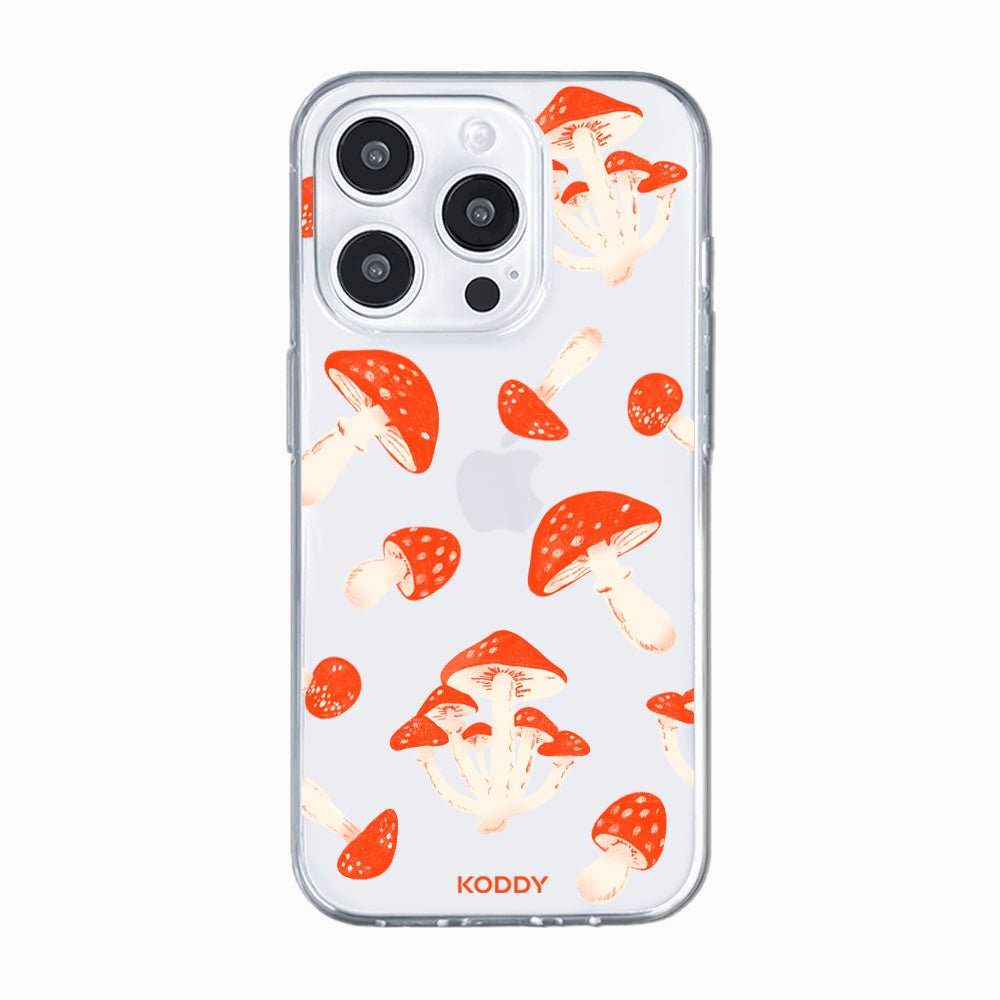 Red Mushrooms Phone Case-KODDY aesthetic iphone case UK