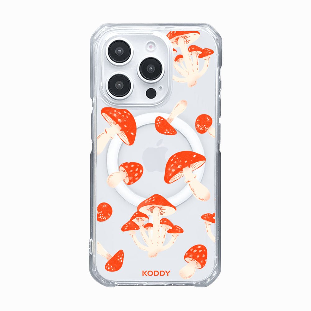 Red Mushrooms Phone Case-KODDY aesthetic iphone case UK