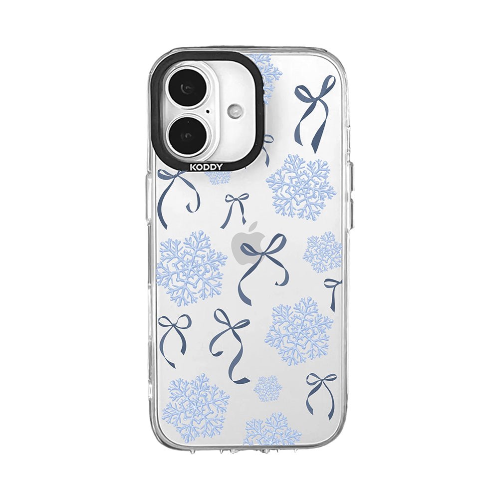 Ribbon Bows with Snowflakes iPhone Case - KODDY