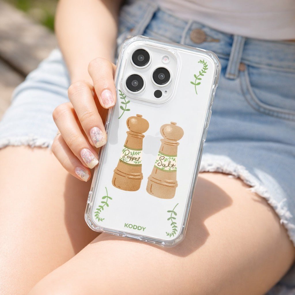 Salt and Pepper Phone Case-KODDY aesthetic iphone case UK