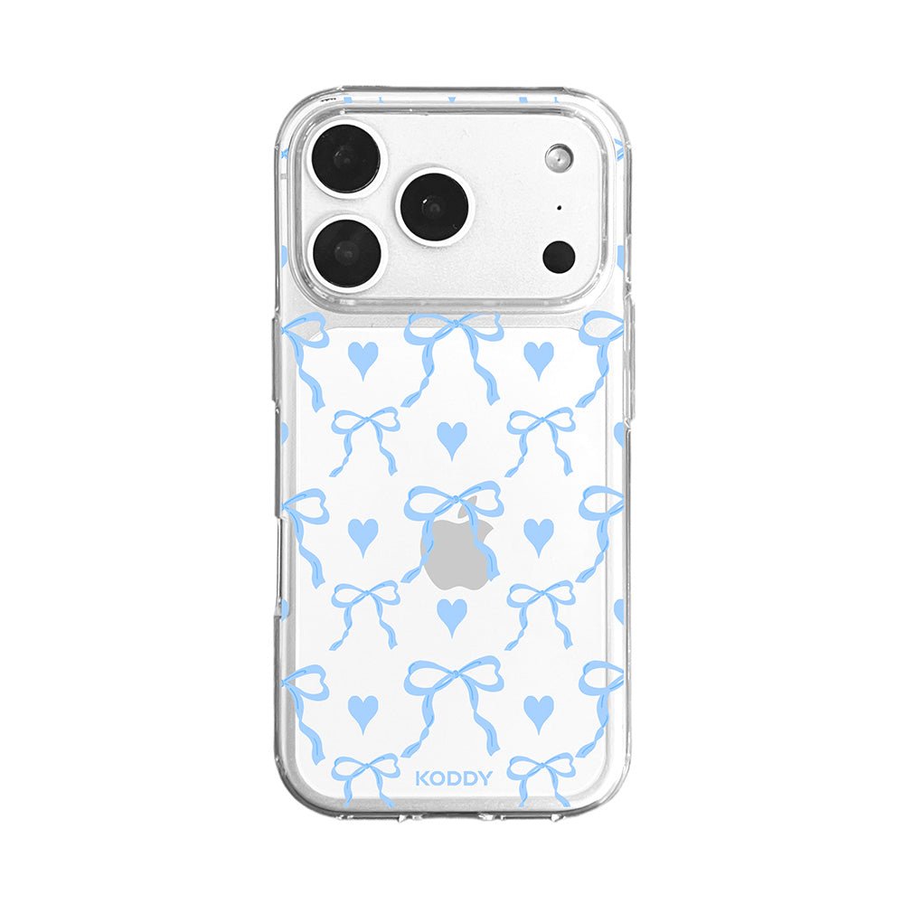 Sky Blue Bows and Hearts Phone case
