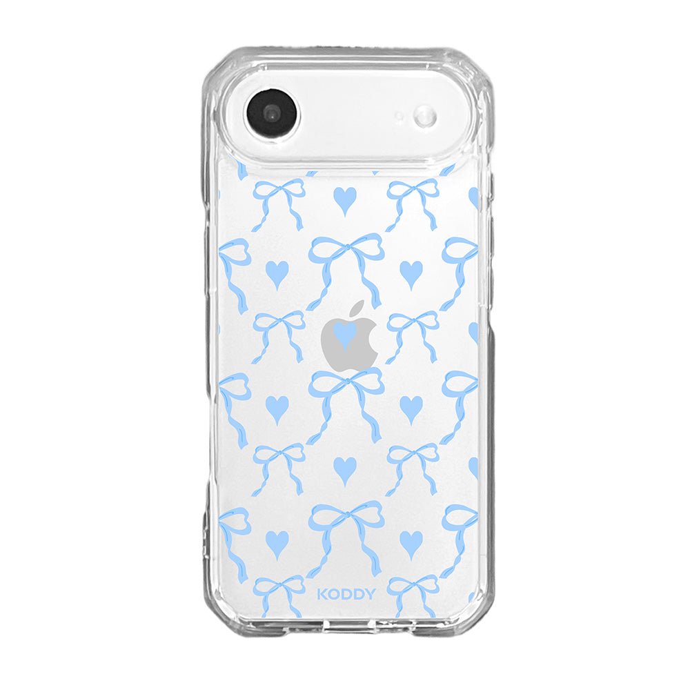 Sky Blue Bows and Hearts Phone case