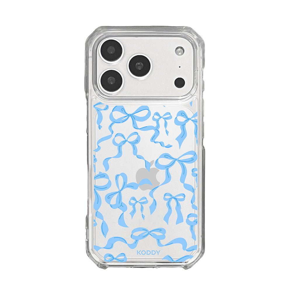 Sky Blue Ribbon Bows Phone Case - KODDY aesthetic iphone case UK