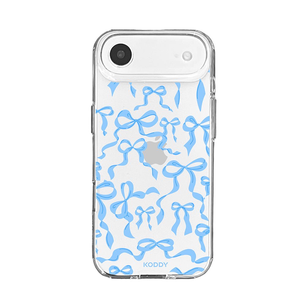 Sky Blue Ribbon Bows Phone Case - KODDY aesthetic iphone case UK