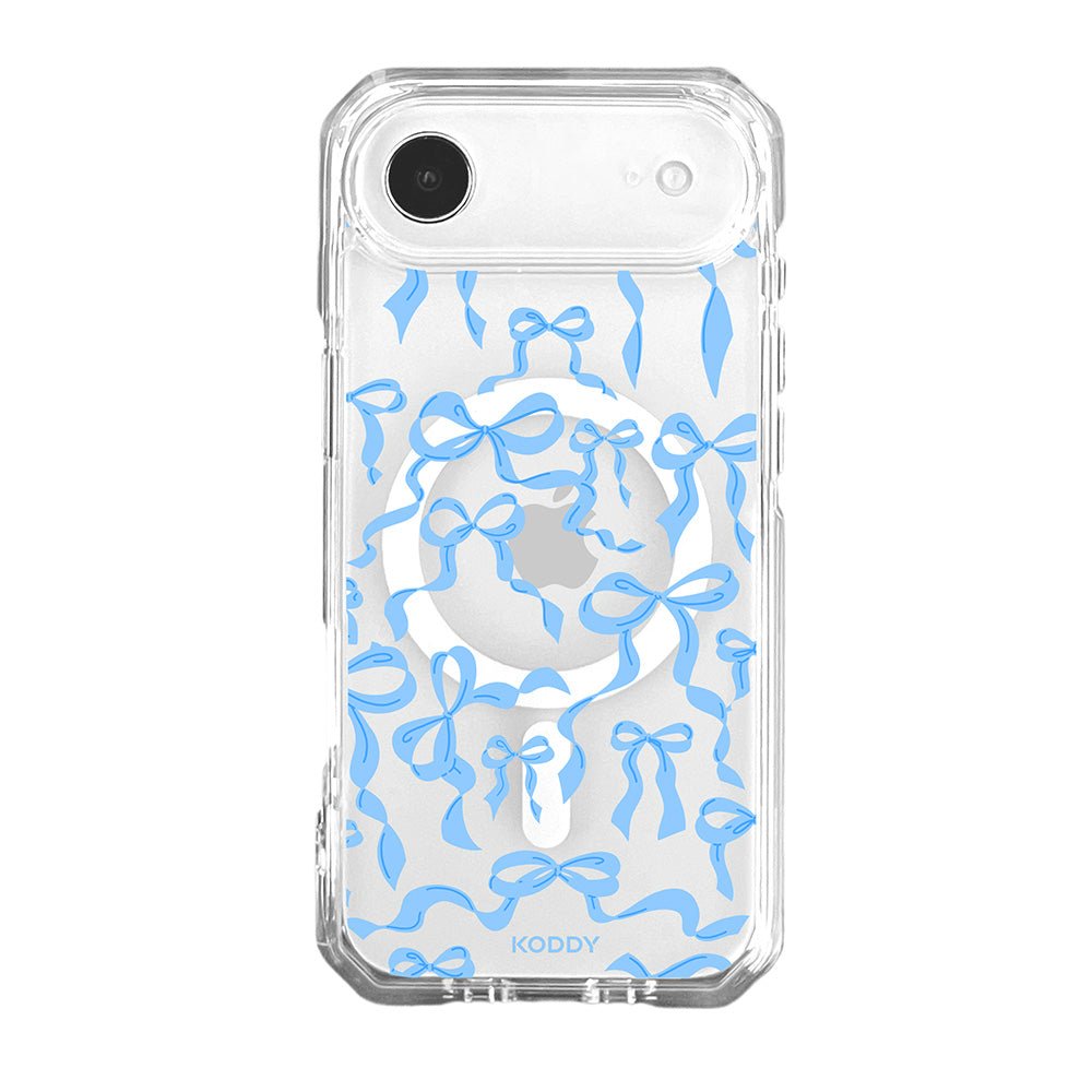 Sky Blue Ribbon Bows Phone Case - KODDY aesthetic iphone case UK