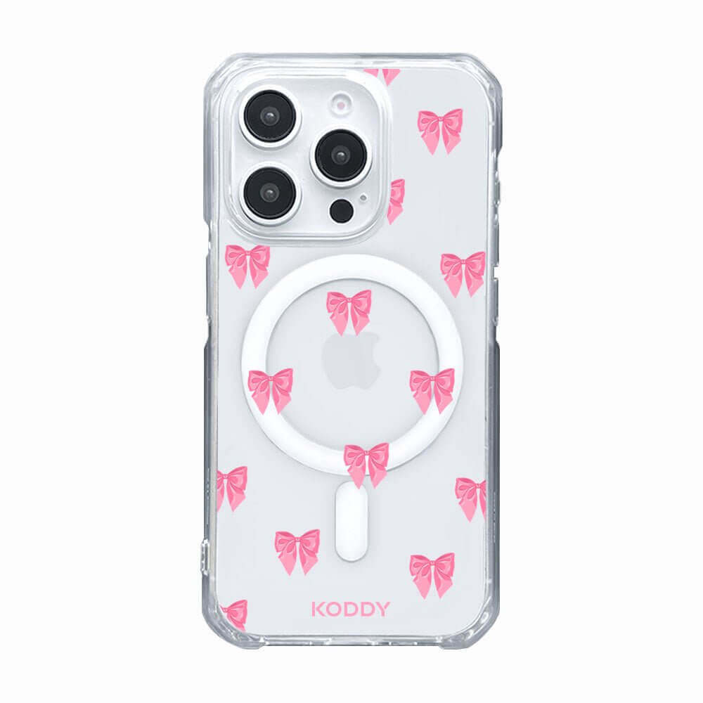 Small Pink Ribbon Phone Case-KODDY aesthetic iphone case UK
