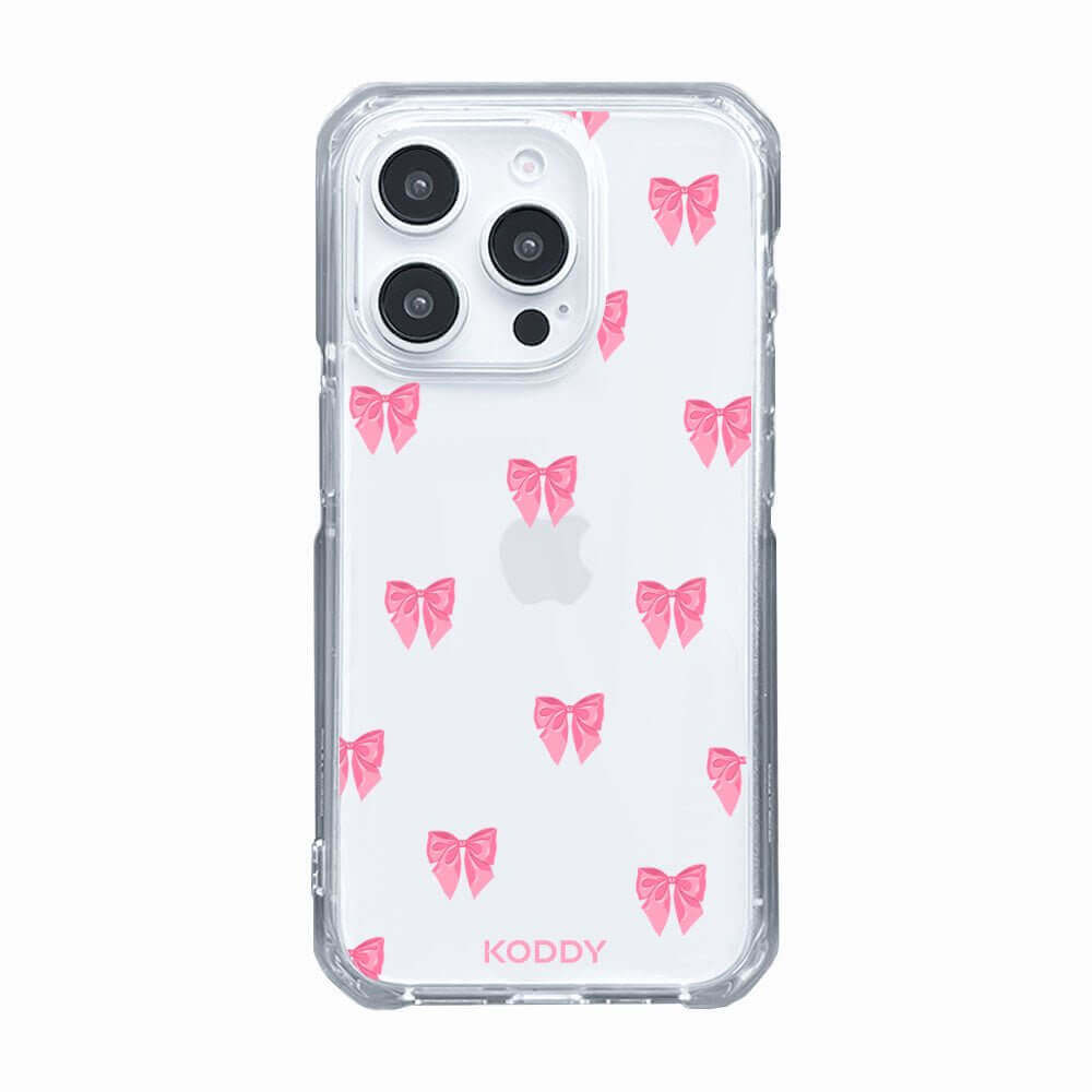 Small Pink Ribbon Phone Case-KODDY aesthetic iphone case UK