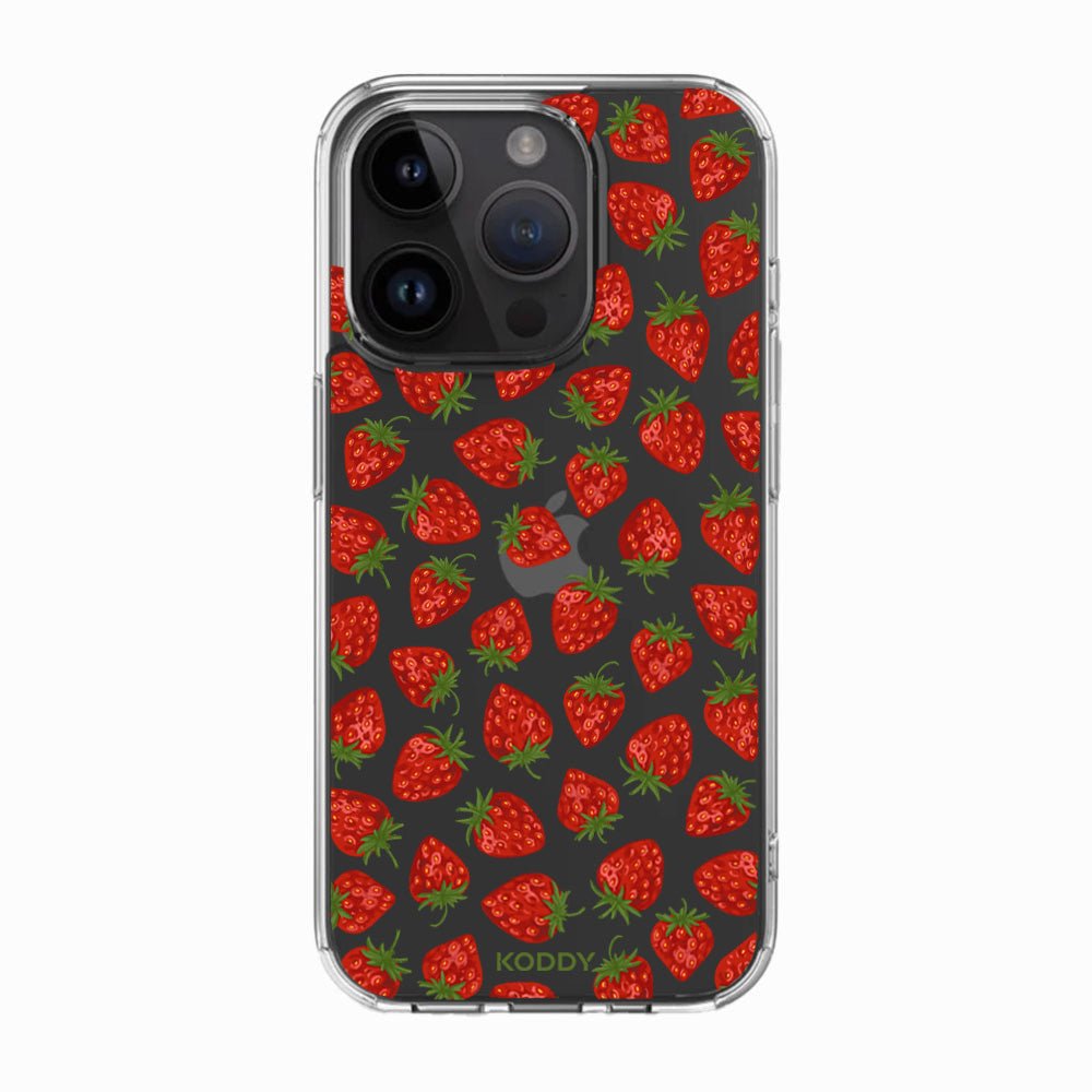Small Strawberry Phone Case-KODDY aesthetic iphone case UK