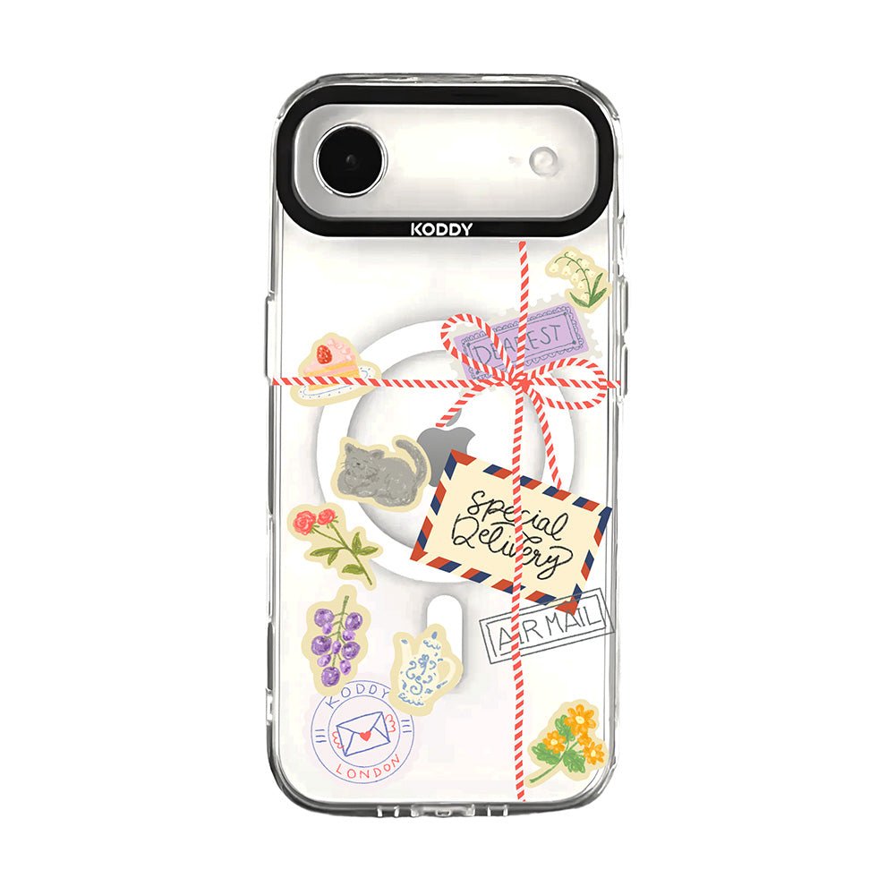 Stamp and Sticker Clear iPhone Case - KODDY
