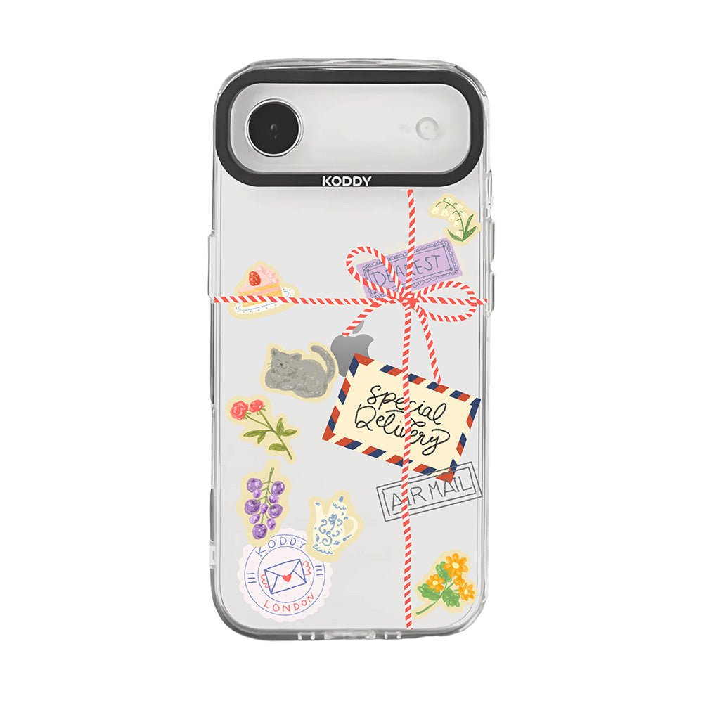 Stamp and Sticker Clear iPhone Case - KODDY