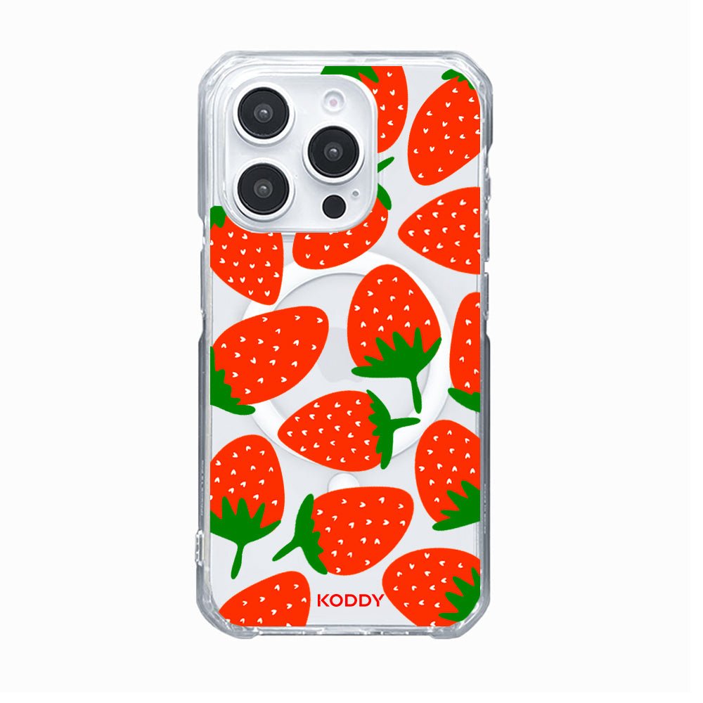 Strawberry Heart Phone Case - KODDY