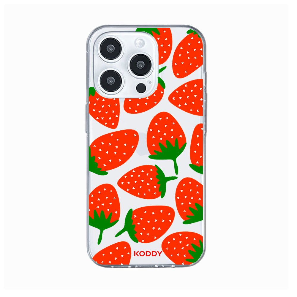 Strawberry Heart Phone Case - KODDY