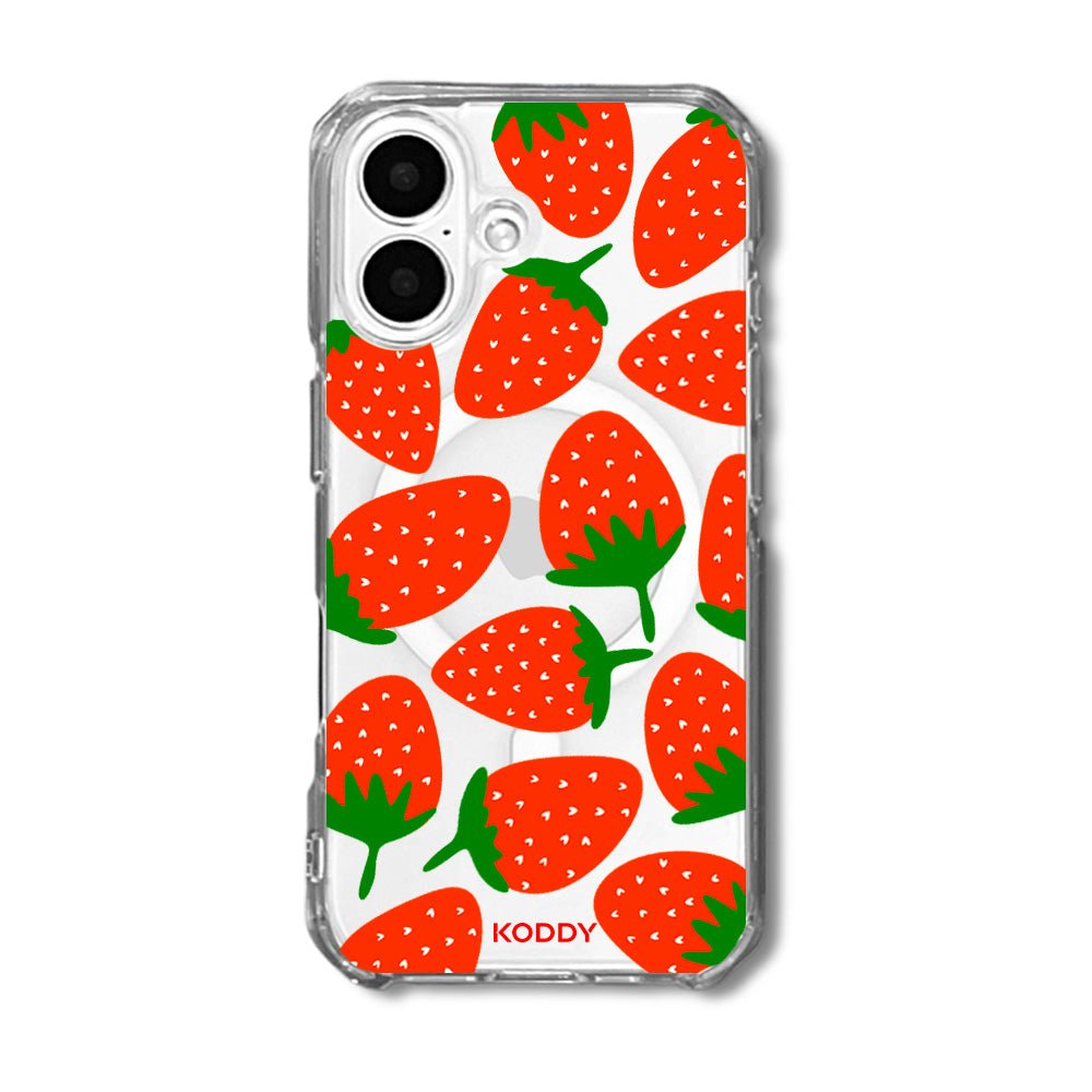 Strawberry Heart Phone Case - KODDY