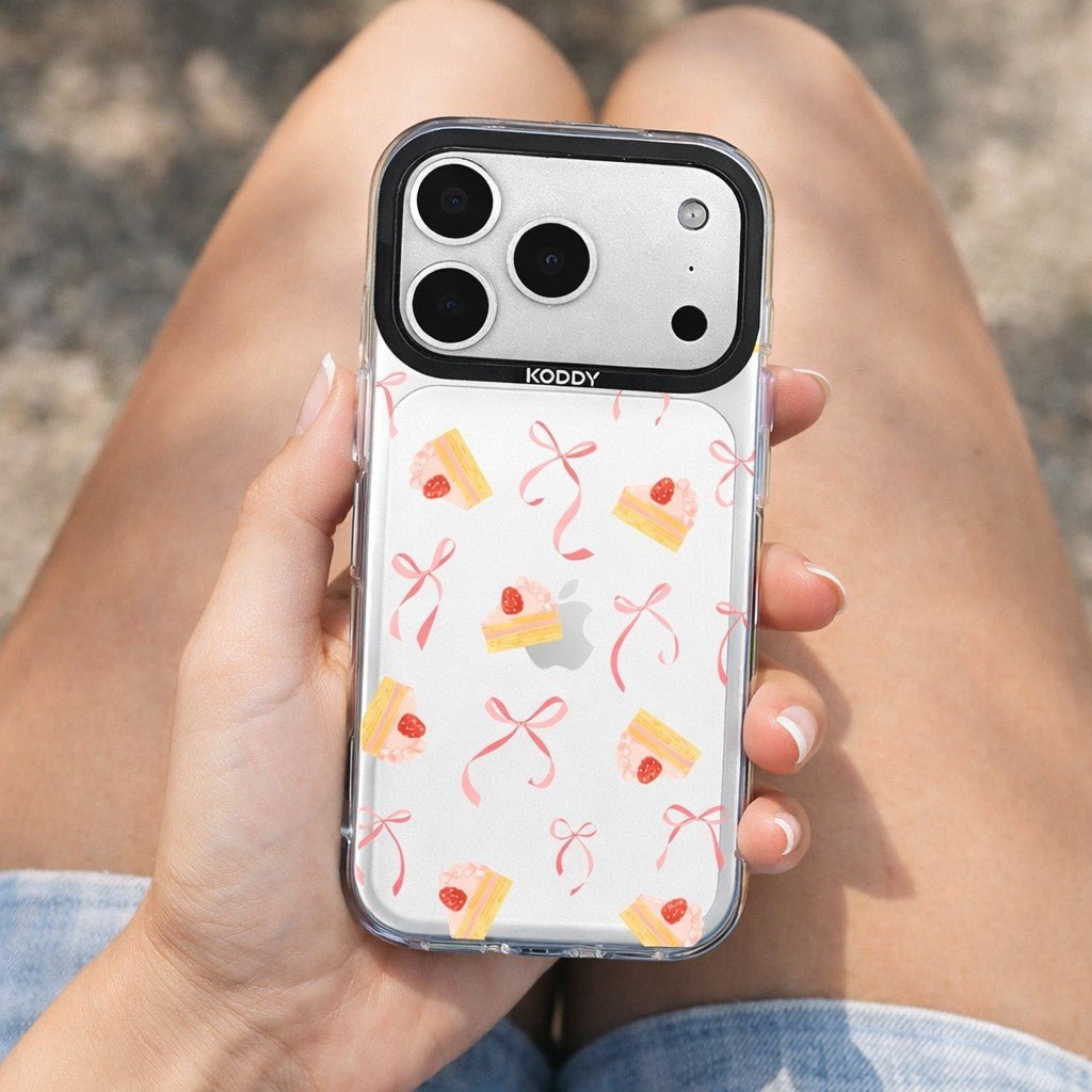 Strawberry Shortcakes with Bows iPhone Case - KODDY aesthetic iphone case UK